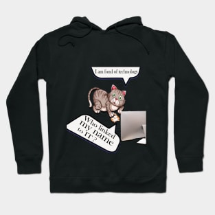 Technology and animals Hoodie